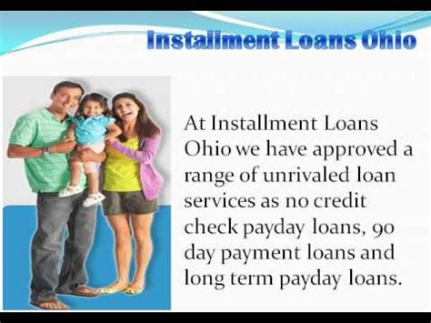 Payday Installment Loans Ohio