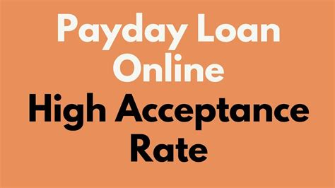 Payday Loan Best Acceptance Rate