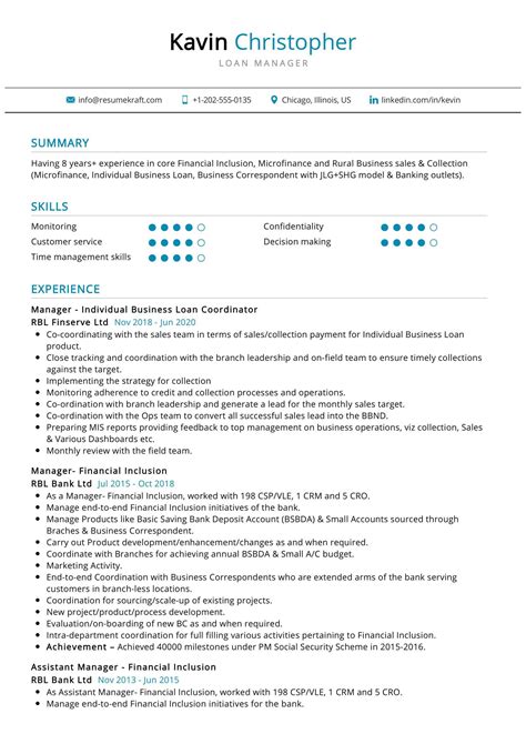 Payday Loan Job Description For Resume