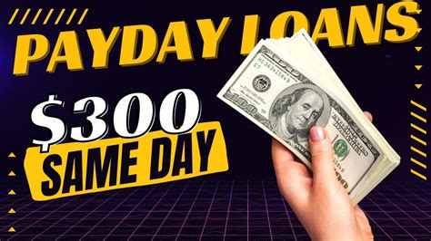 Payday Loan Same Day Deposit Requirements