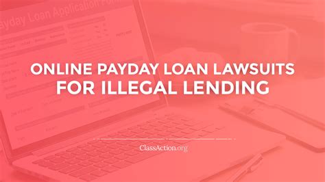 Payday Loan When In Lawsuit