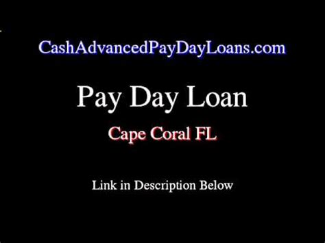 Payday Loans Cape Coral Fl