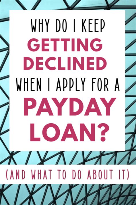 Payday Loans Denied Help