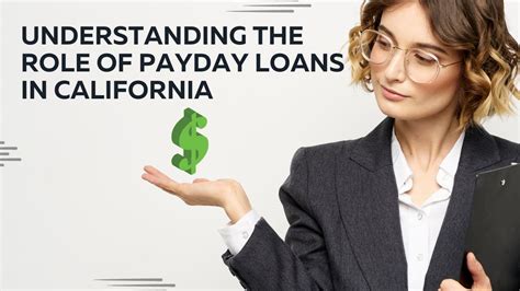 Payday Loans In California