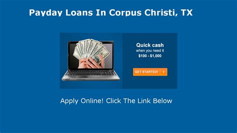 Payday Loans In Corpus Christi Tx