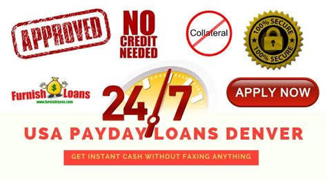 Payday Loans In Denver Area With No Faxing