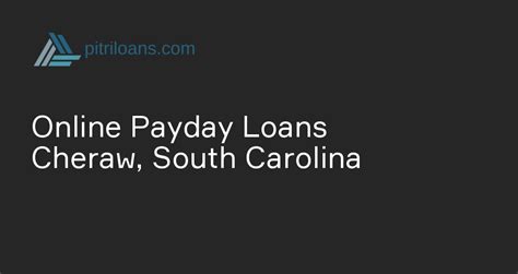 Payday Loans In Sc