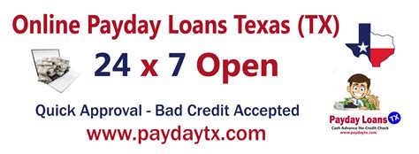 Payday Loans In Texas City Tx