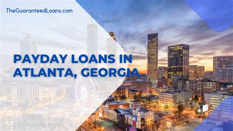 Payday Loans Open On Saturday In Atlanta