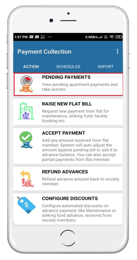 Payee with Pending Payments