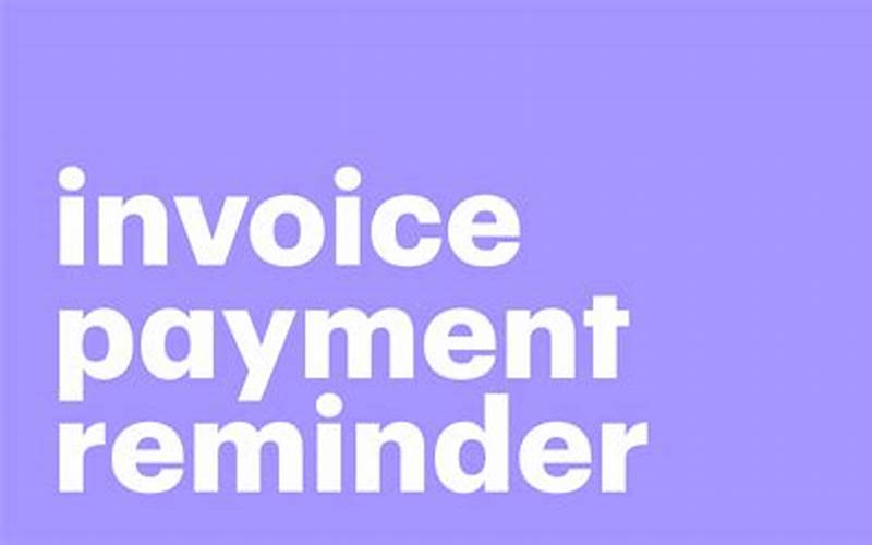 Payment Reminders