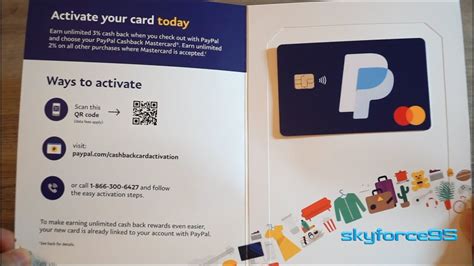 Paypal Cashback Mastercard Activation