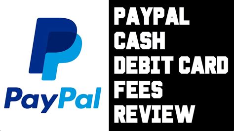 Paypal Debit Card Fee For Withdrawal