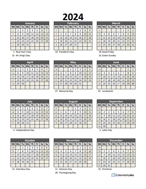 20242025 Two Year Calendar Free Printable PDF Templates