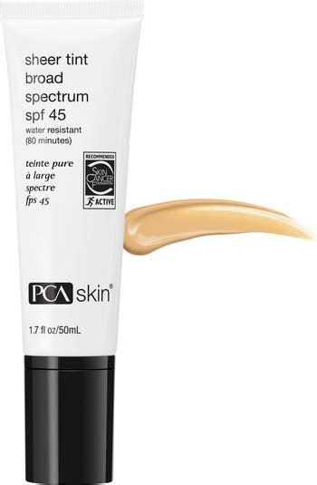 Get Radiant Skin with PCA Skin Sheer Tint SPF 45
