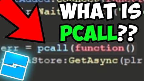 Pcall Function Help - Scripting Support - DevForum | Roblox