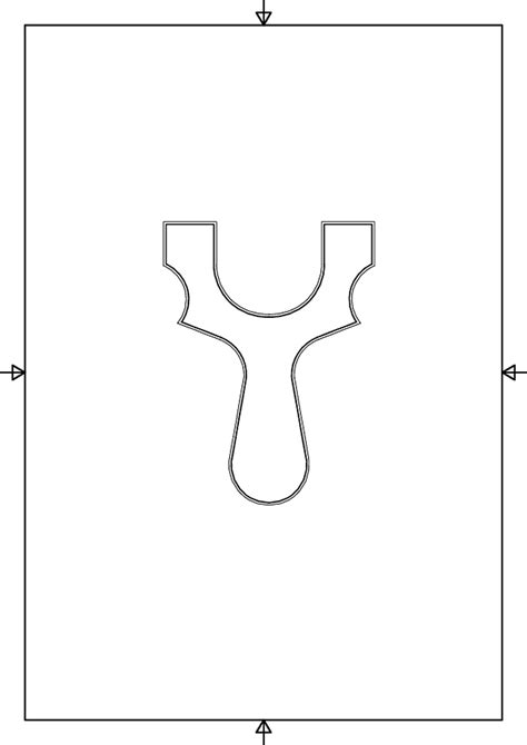 Pdf Printable Slingshot Template