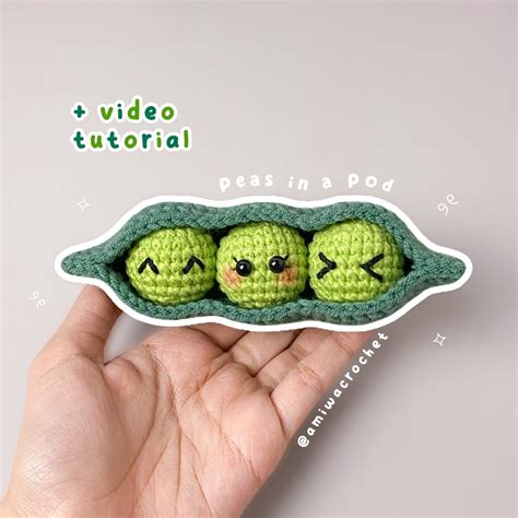 Pea Pod Crochet Pattern
