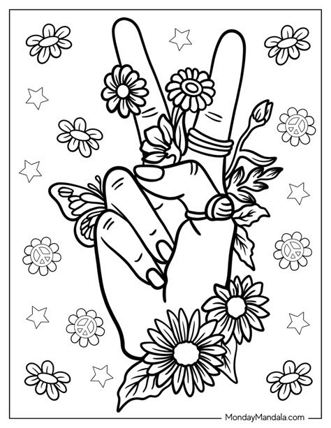 Peace Coloring Pages