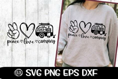 Download Peace Love Camping DXF Files