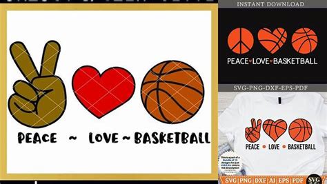 Download Peace Love Cut Files