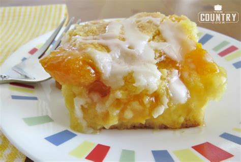 Peach Cake Recipe Using Cake Mix