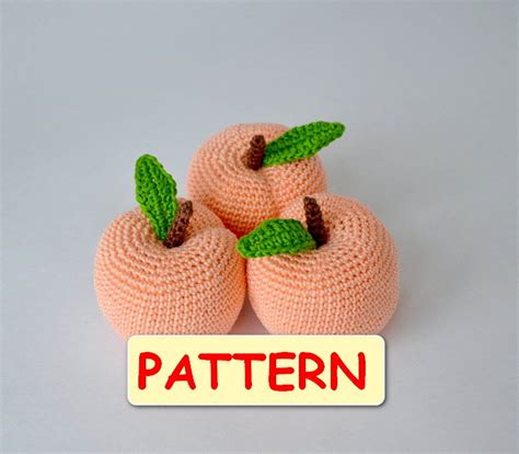 Peach Crochet Pattern