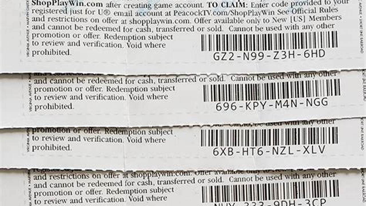 Peacock Promo Code November 2024