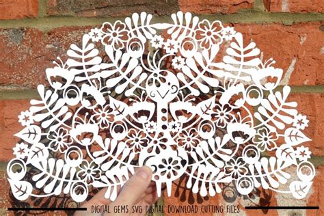 Download Peacock Paper Cut Template DXF Files