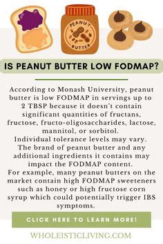 Peanut Butter Fodmap Diet