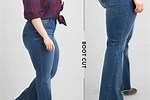 Pear-Shaped Body High Waisted Jeans