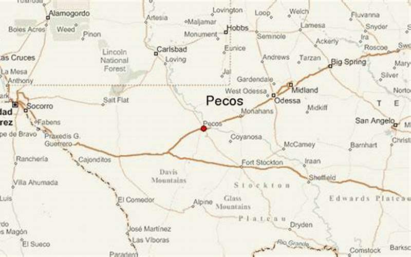 Pecos Tx