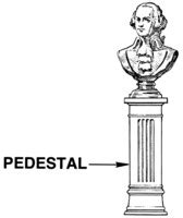 Pedestal In Tagalog