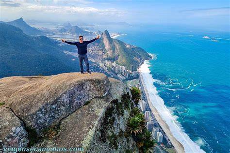 Panoramic view from Pedra da Gavea