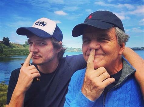 Pedro Pascal with his father