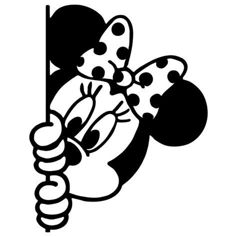 33+ Peeking Minnie Mouse SVG Free,Minnie mouse svg vector