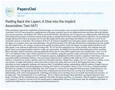 Layers of Complexity