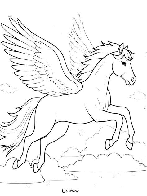 Pegasus Coloring
