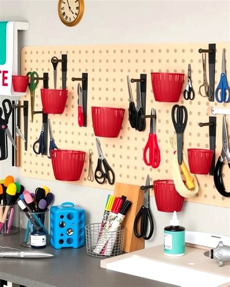 Pegboards for Versatile Organization