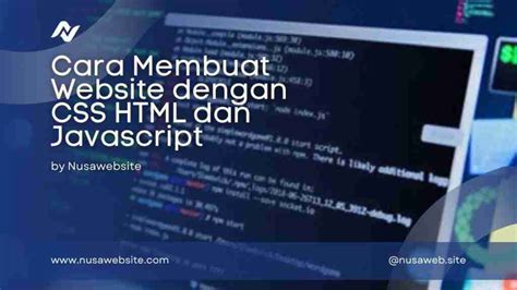 Pelajari HTML, CSS, dan JavaScript: Buat Website Pertamamu!