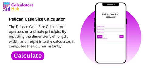 Pelican Case Calculator