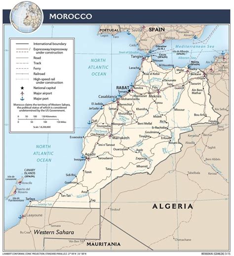 Pembagian Wilayah Maroko