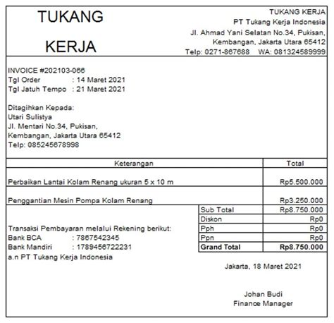 Pembayaran di Kolam Renang Surabaya