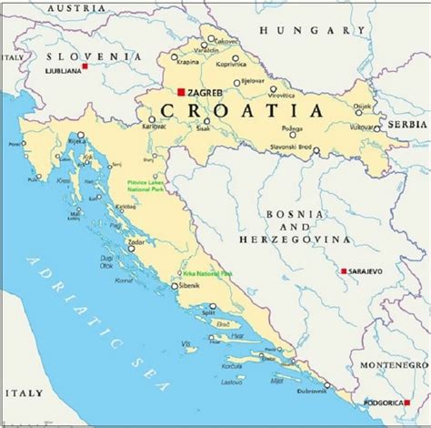 Pembuatan Peta Kroasia