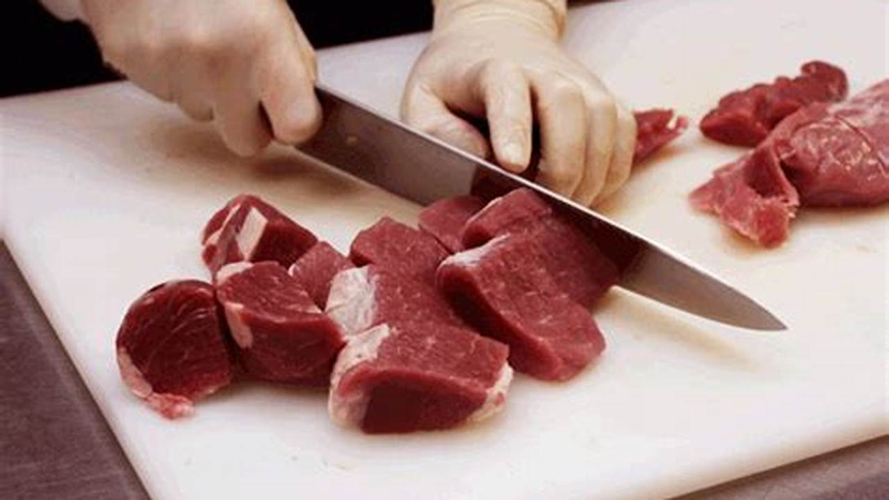 Pemotongan Daging, Resep
