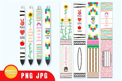 Download Pen Wrap Bundle Printable