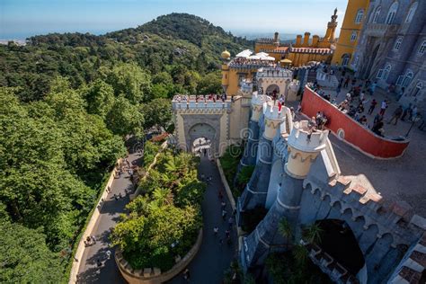 Pena Palace Courtyards