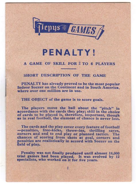 Penalty Card Game Rules