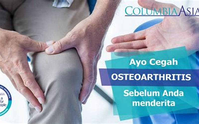 Pencegahan Osteoartritis