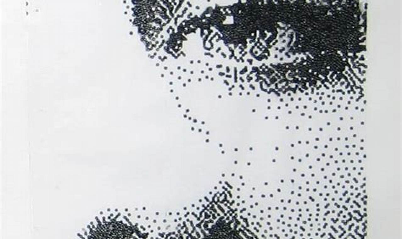 Pencil Dot Art: Simple Technique that Creates Amazing Pointillism
